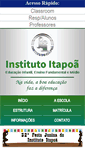 Mobile Screenshot of institutoitapoa.com.br